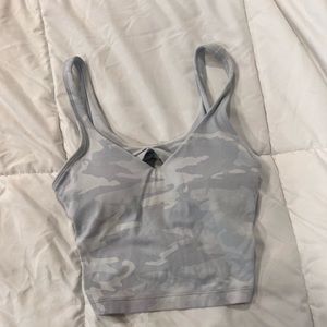 Grey camo lululemon align tank